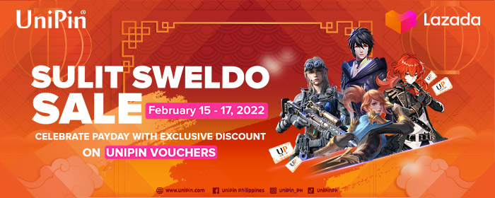Lazada Sulit Sweldo Sale February 15-17 (PH)